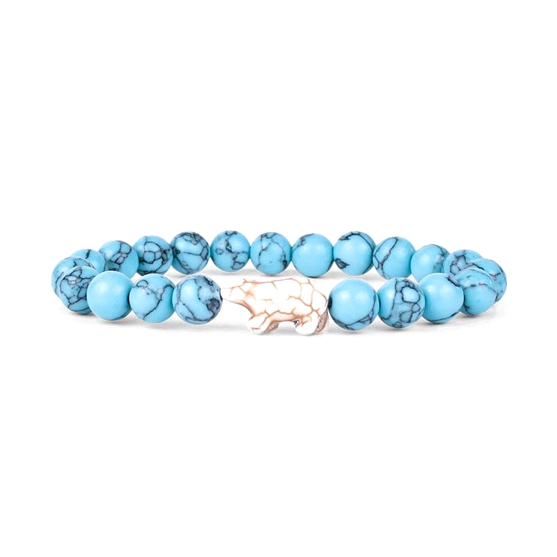 The Venture Polar Bear Tracking Bracelet in Glacier Blue