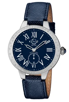 Watches | Astor Swiss Quartz Diamonds Blue Dial Stainless Steel Watch | GV2