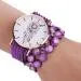 Watches Women Bracelet Rhinestone Crystal Dress Clock Quartz Elegant Star Watch Relogio Feminino