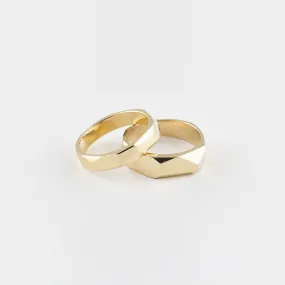 Wild Stack Rings in Gold