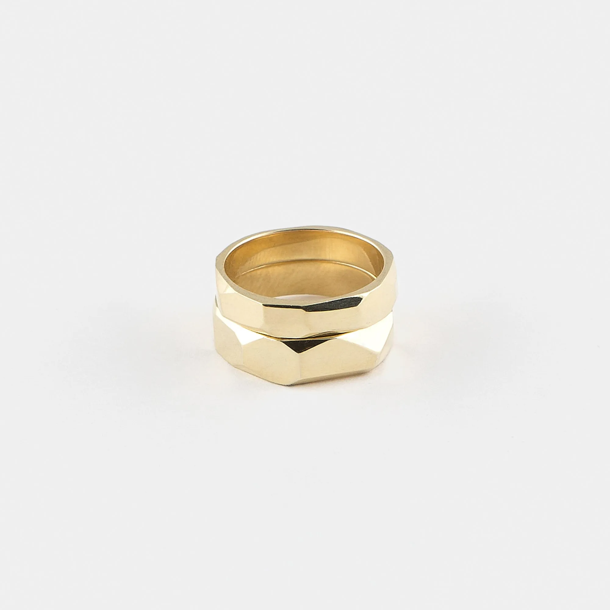 Wild Stack Rings in Gold