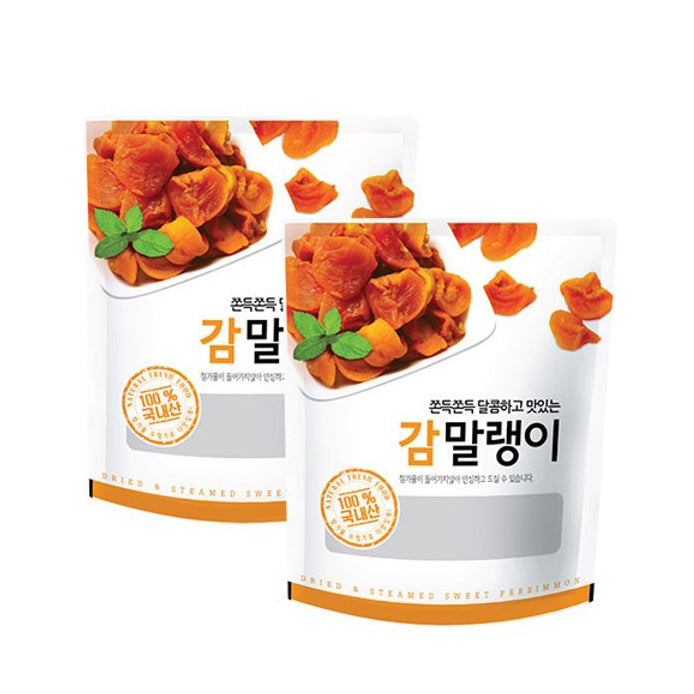 Yeongdong Hwangto Dried Fruits Persimmon Sweet Chew 50g × 25 bags Desserts Korean Traditional Gammalin 100% Soft snacks Foods Vi