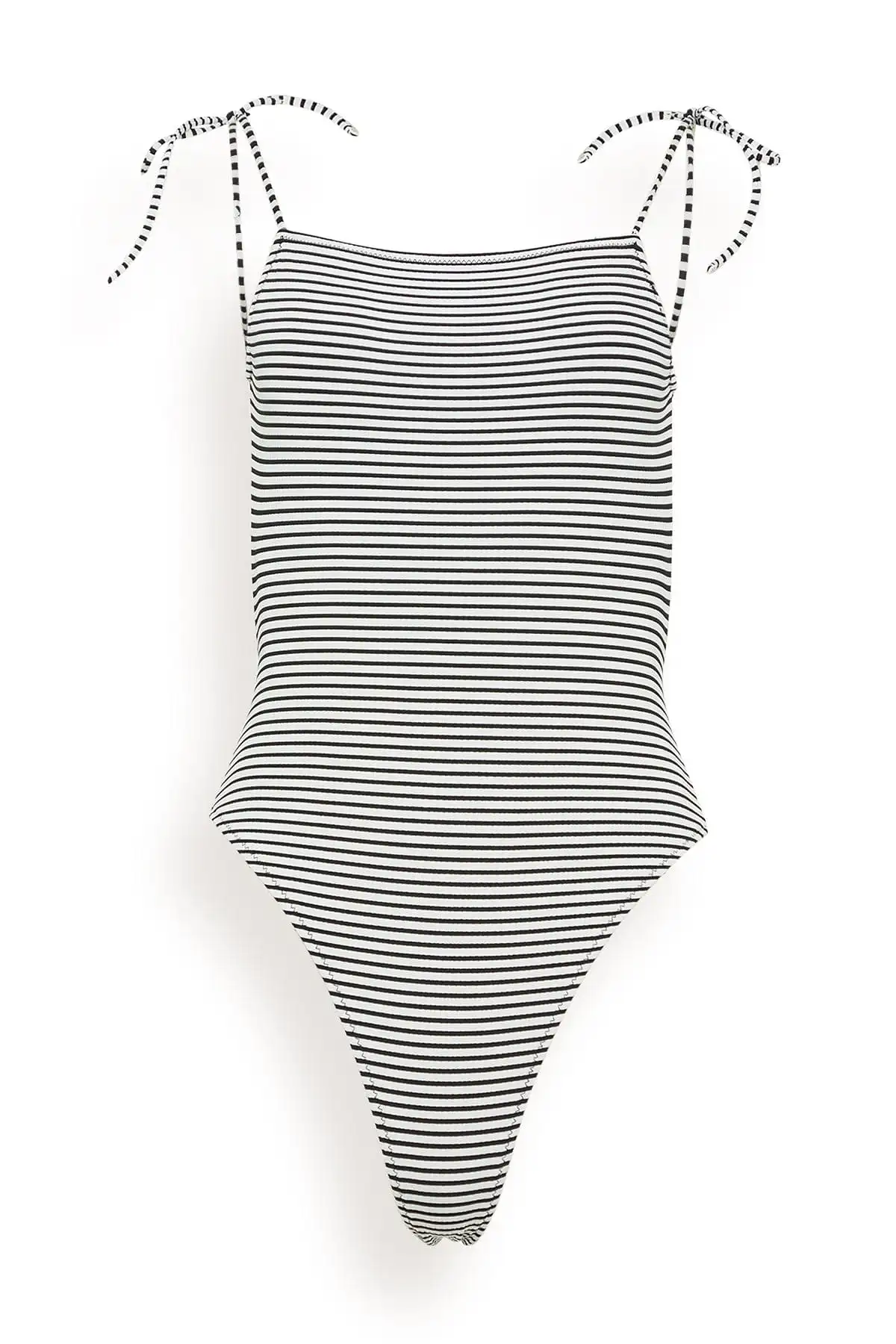 Zaria Swimsuit in Classic Breton Stripe