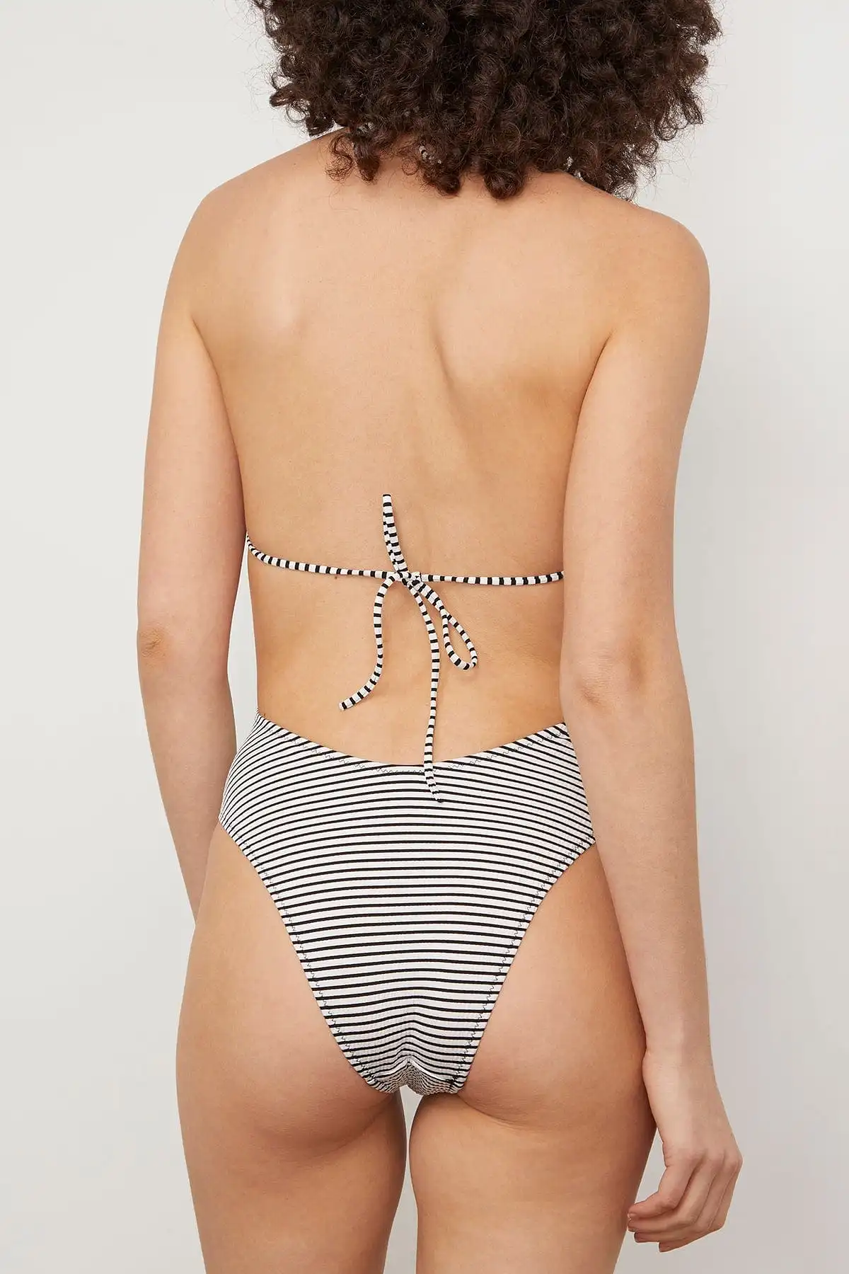 Zaria Swimsuit in Classic Breton Stripe